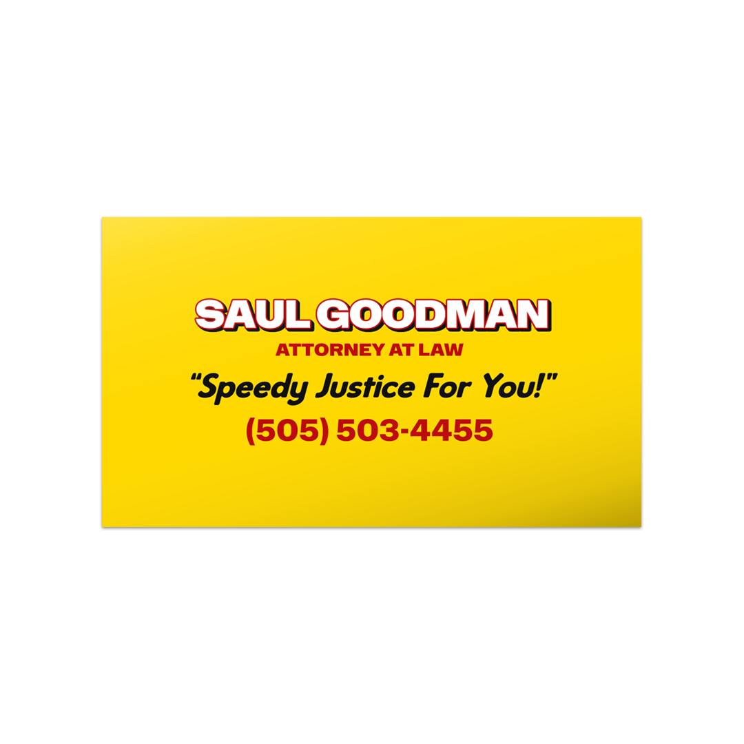 Saul Goodman - Better Call Saul All Stars Card