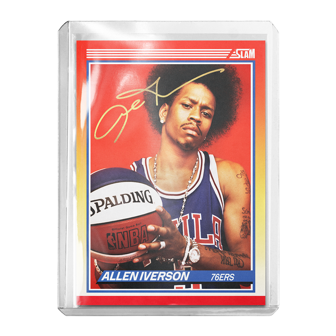 Allen Iverson - 1990 Retro Facsimile Card