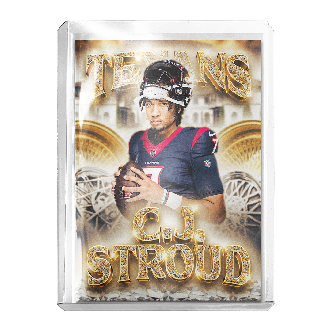 C.J. Stroud - Pen and Pixel Retro Card