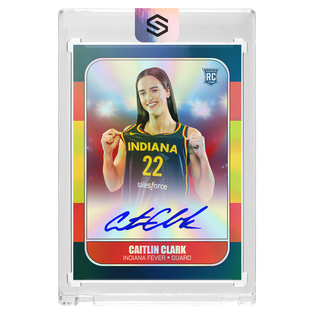 Caitlin Clark - 1986 Retro Facsimile Holographic Card