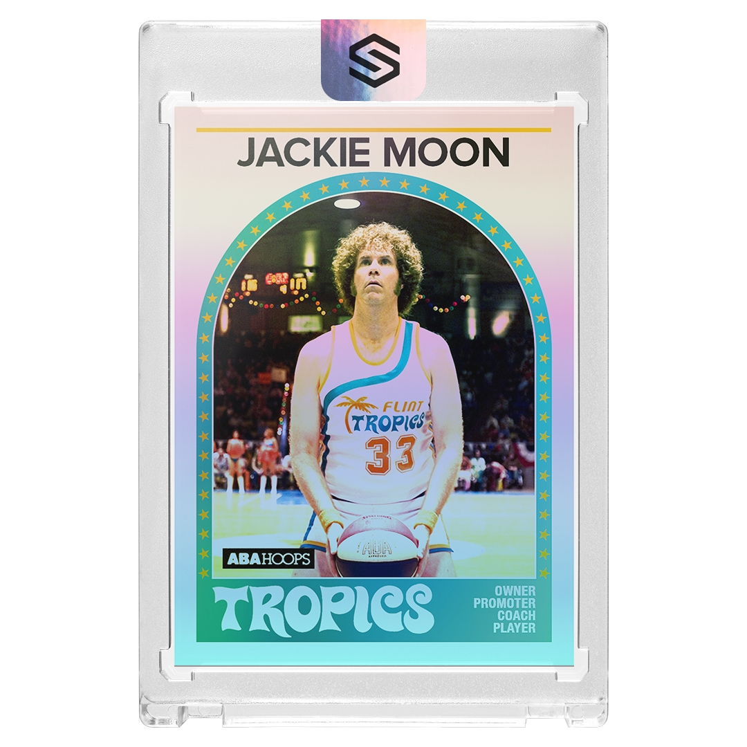 Jackie Moon - Semi-Pro Hoops Holographic Card