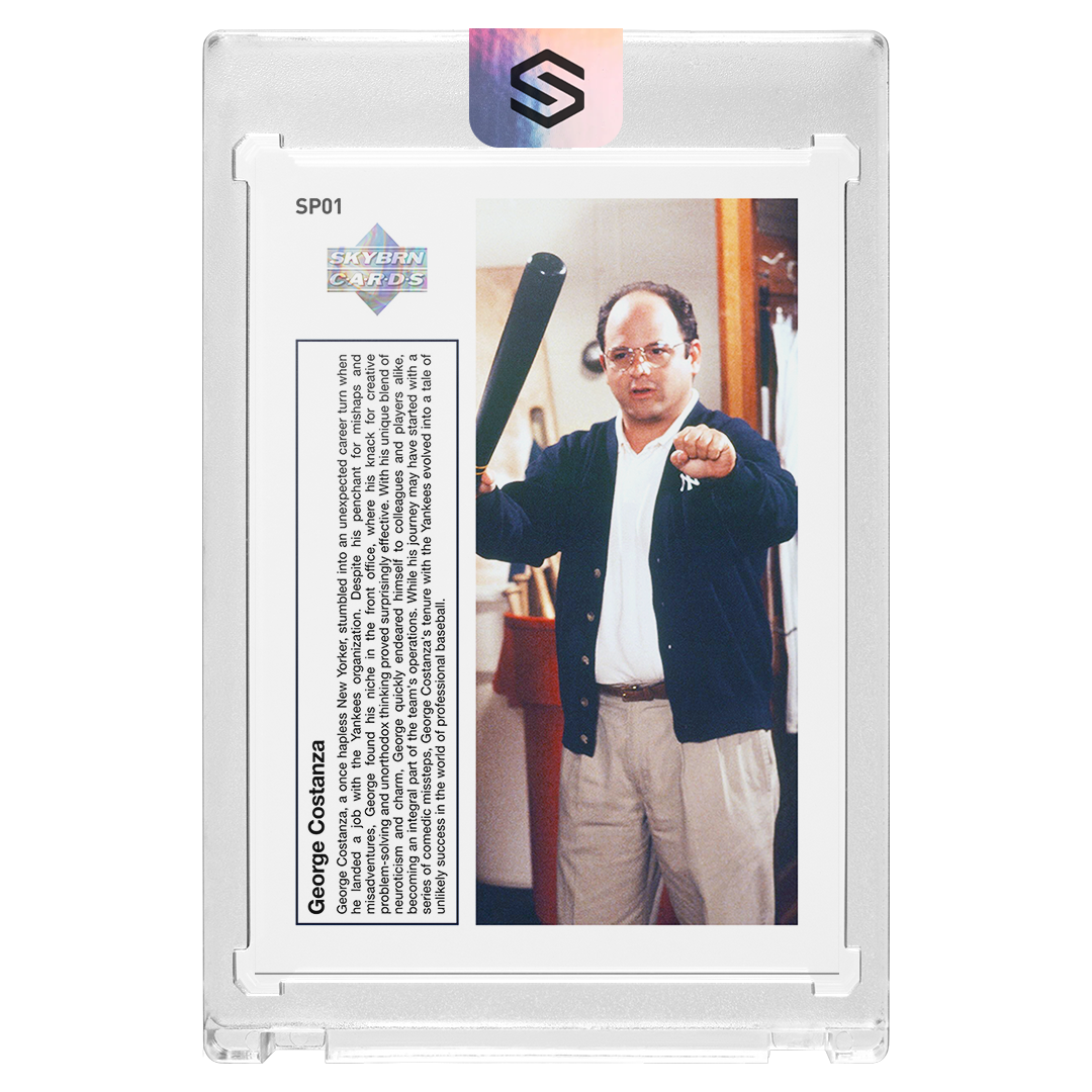 George Costanza - 1991 Retro Holographic Card